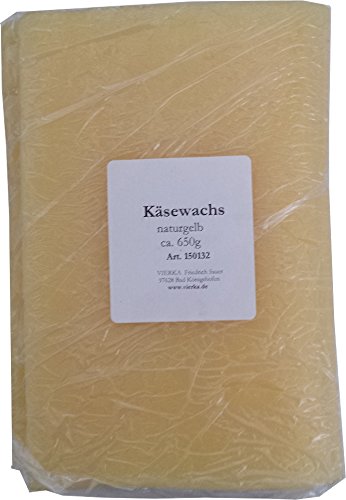 Käsewachs naturgelb ca. 650 g